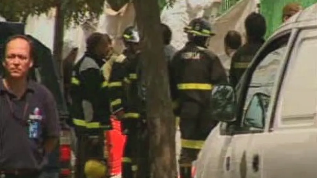 Pád letadla v Chile