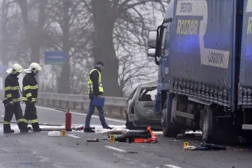 Při dopravní nehodě u Moravských Budějovic zemřeli tři lidé