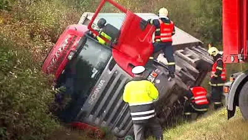 Hasiči u dopravní nehody