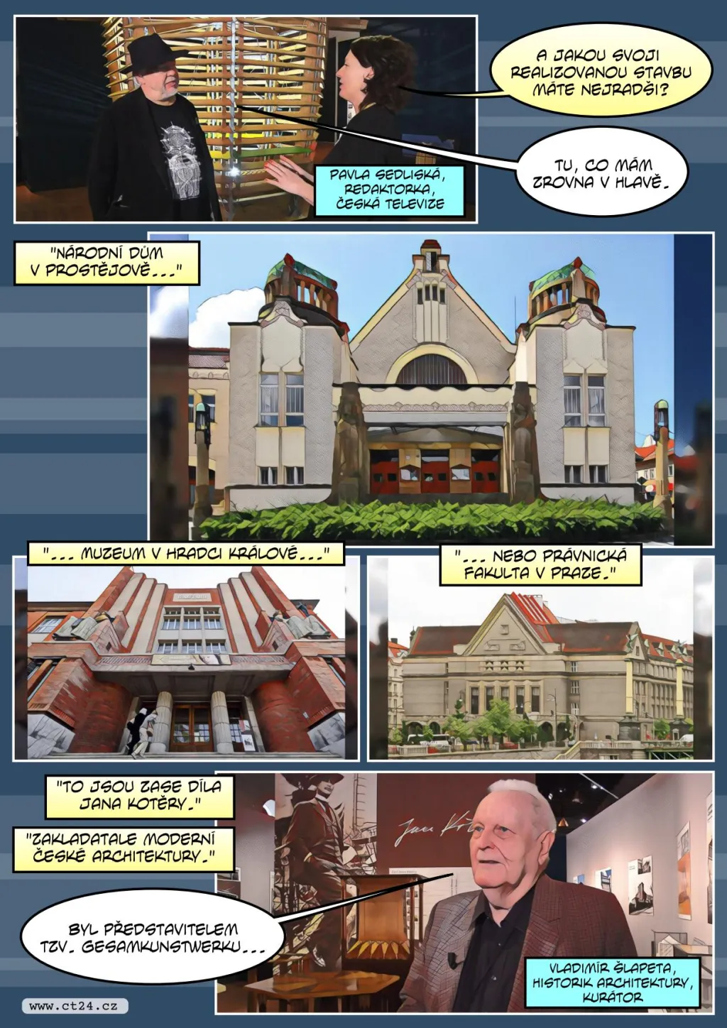 Jízdárna Pražského hradu láká na velkou výstavu o tuzemské architektuře