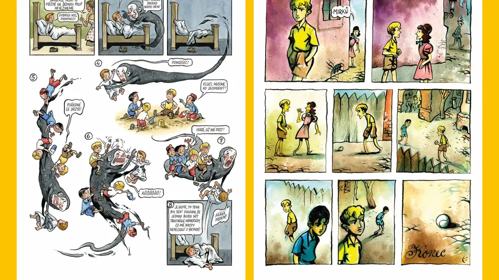 Z výstavy Pocta Rychlým šípům