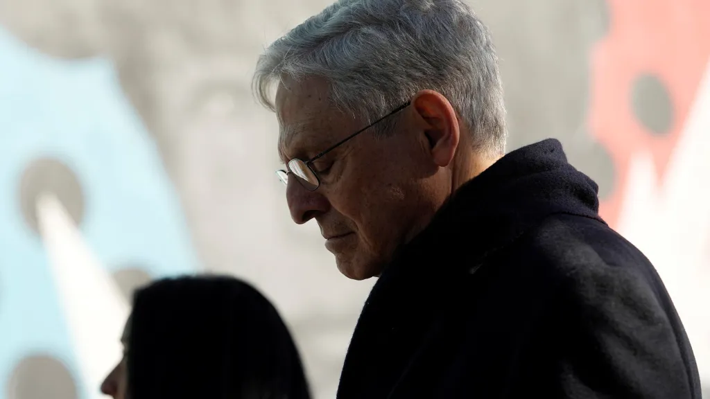 Americký ministr spravedlnosti Merrick Garland při návštěvě Uvalde
