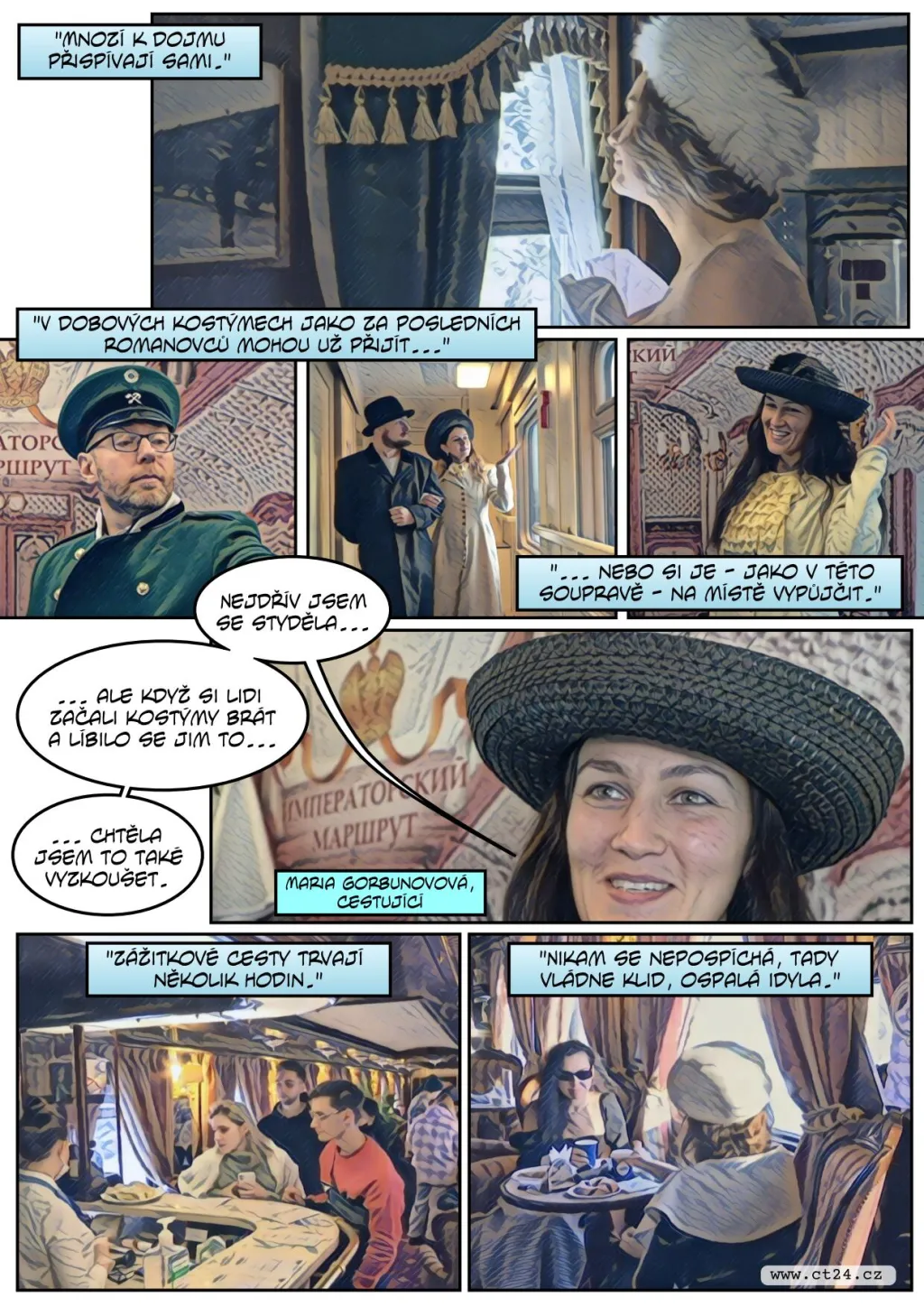 V Rusku táhnou retro vlaky