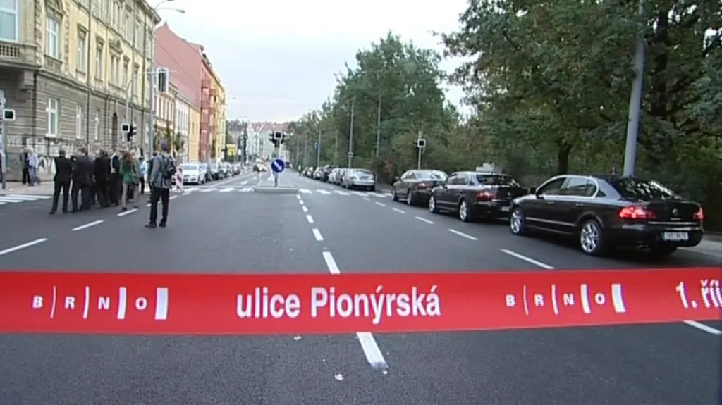 Slavnostní otevření Pionýrské ulice v Brně