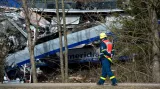 Tisková konference policie a záchranářů ke srážce vlaků
