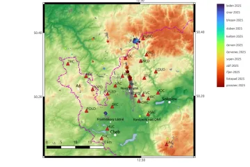 Na Chebsku se opět třese země. Zaznamenali to přístroje i lidé