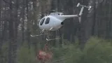 Postřik s pomocí vrtulníku