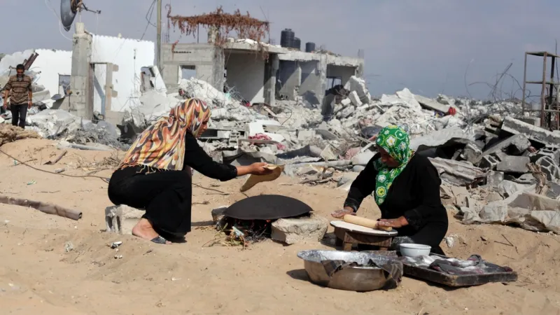 Na mnoha místech zbyly pouze trosky