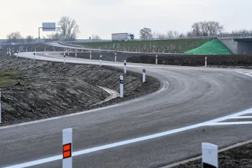 ŘSD otevřelo poslední úsek obchvatu Olomouce