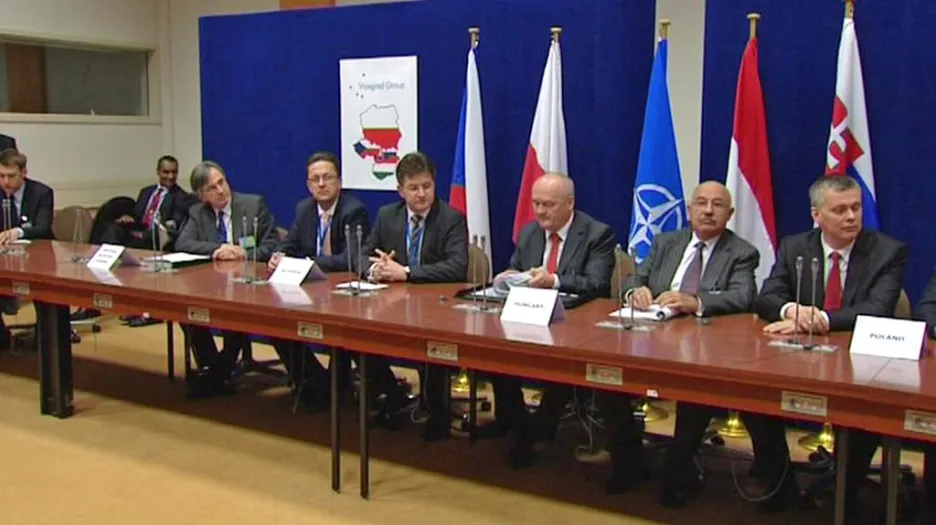 Setkání ministrů zahraničí V4 na okraj zasedání NATO