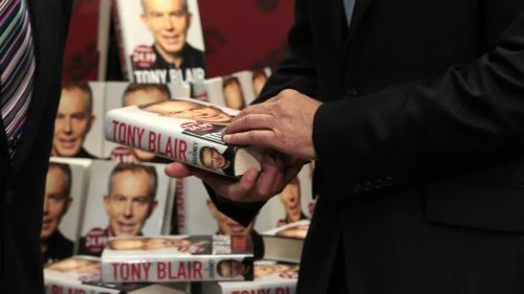 Vydání nové knihy Tonyho Blaira