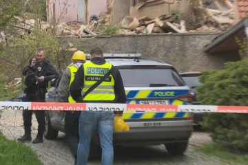 Policie vyšetřuje výbuch domu na Znojemsku, při kterém zemřel muž