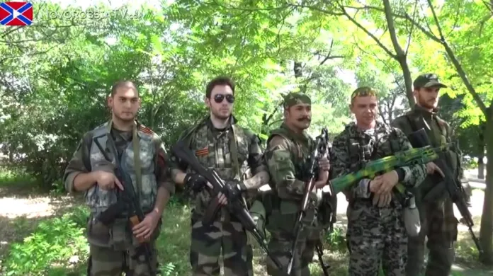 Bojovníci na Ukrajině
