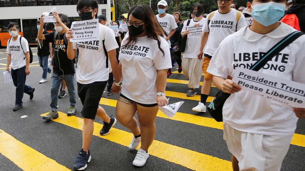 Pochod v Hongkongu