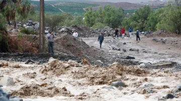Následky povodní v Chile