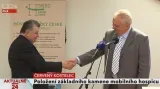 Brífink prezidenta Miloše Zemana a kardinála Dominika Duky po návštěvě Hospiscu Anežky České