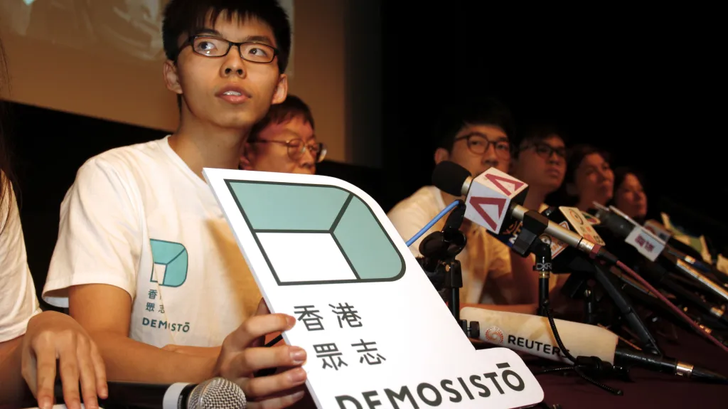 Joshua Wong zakládá politickou stranu