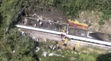 Tragická nehoda vlaku na Tchaj-wanu