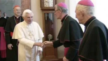 Benedikt XVI. s irskými biskupy