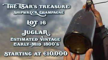 Aukce 200 let starého šampaňského