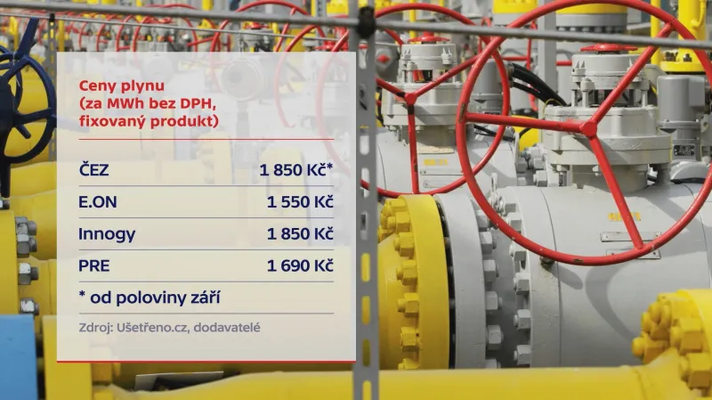 Ceny plynu