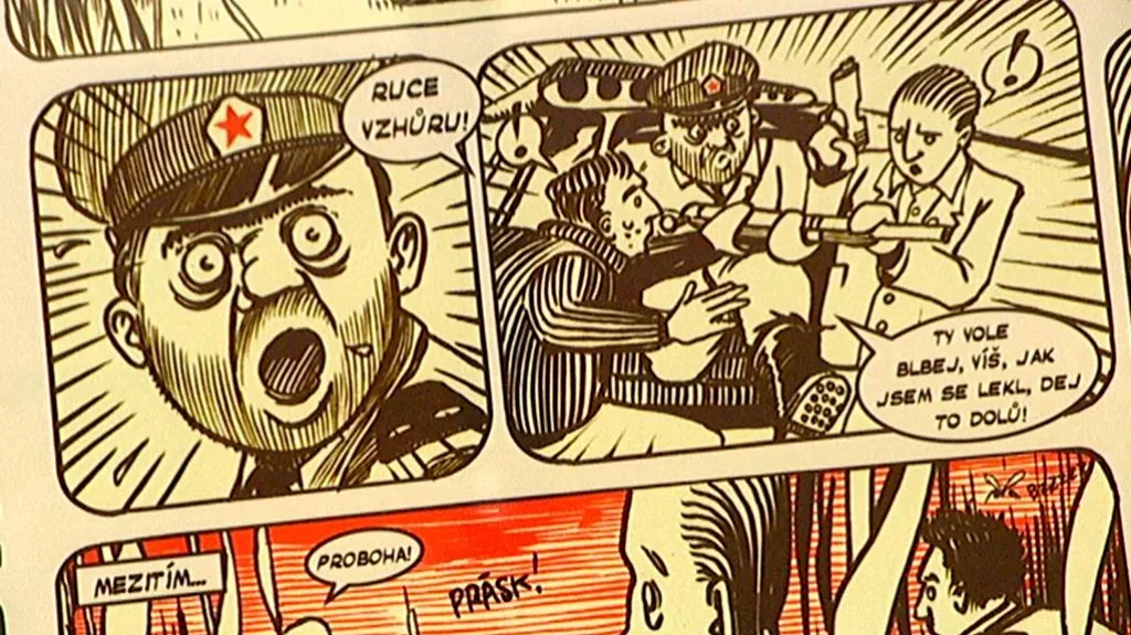 Z výstavy Ještě jsme ve válce - příběhy 20. století