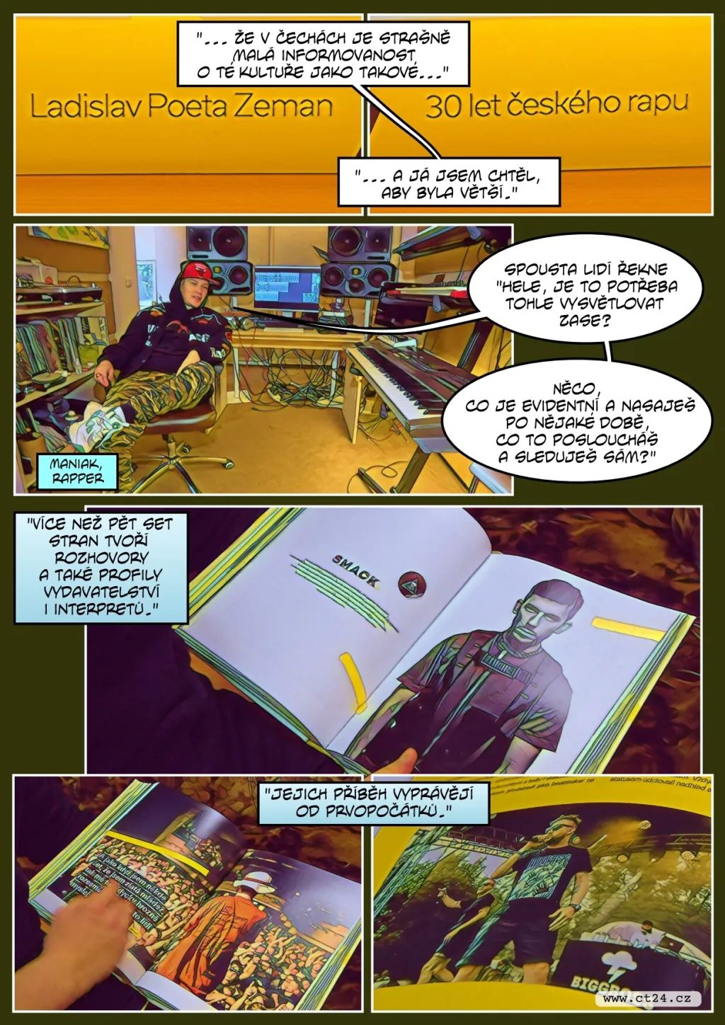 Nová kniha o českém rapu