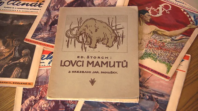 První vydání Lovců mamutů z roku 1918