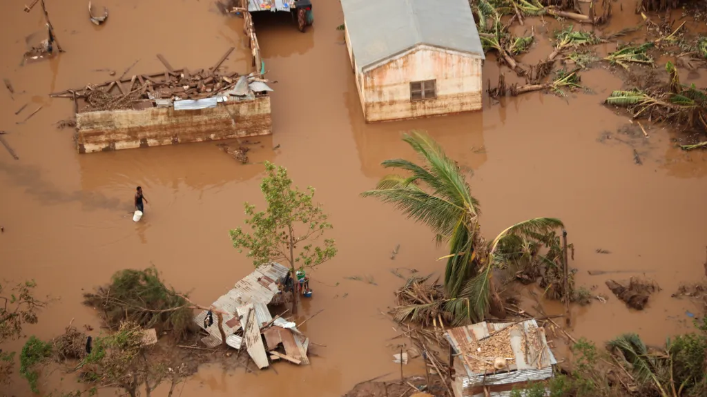 Následky cyklony Idai v africkém Mosambiku