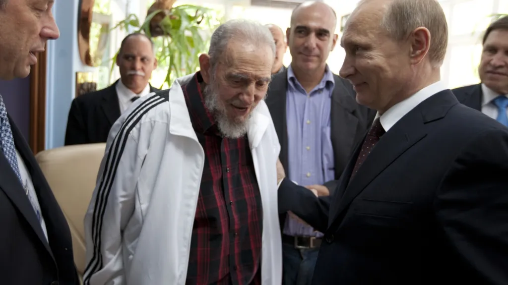 Putin na Kubě navštívil Fidela Castra