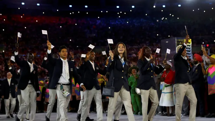 Uprchlický tým na olympiádě v Riu
