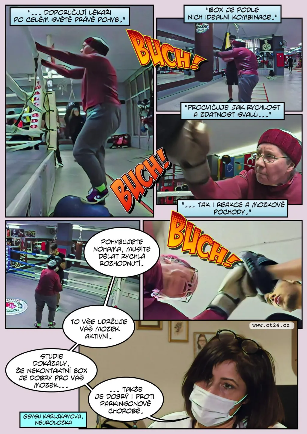 Boxem proti Parkinsonově chorobě