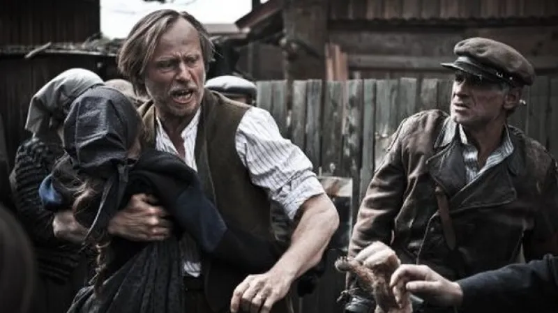 Karel Roden a Oldřich Kaiser ve filmu Habermannův mlýn