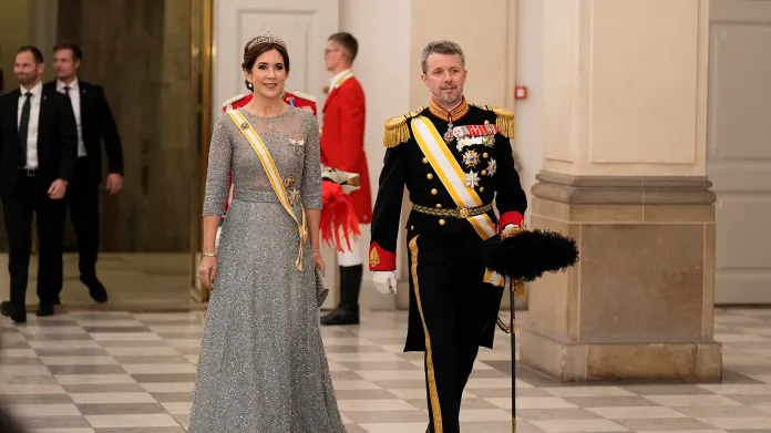 Dánský korunní princ Frederik s princeznou Mary