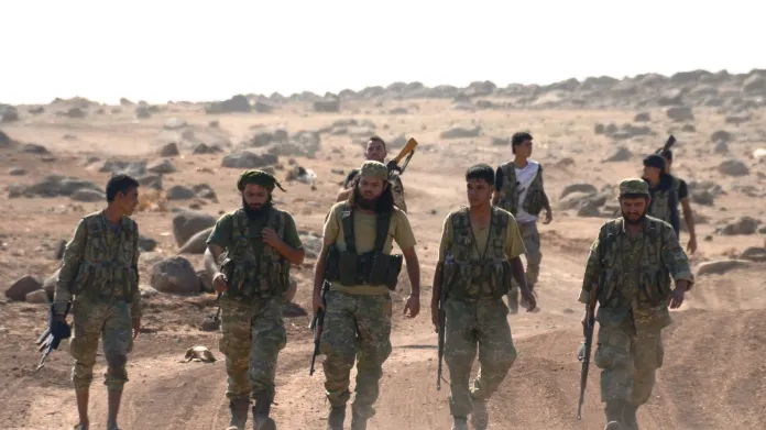 Bojovníci Svobodné syrské armády