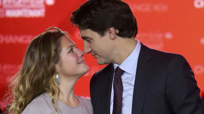 Justin Trudeau s manželkou Sophií Gregoire