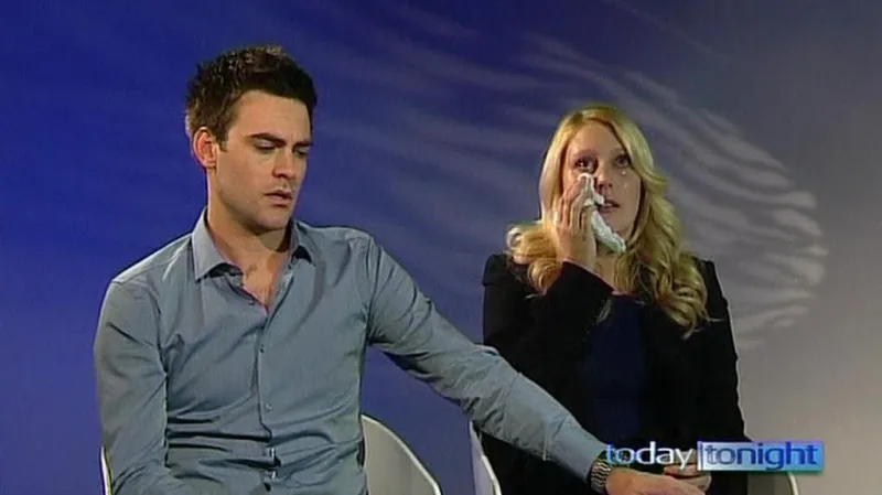 Moderátoři Michael Christian a Mel Greigová