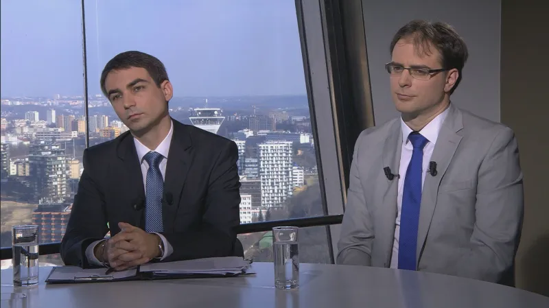 Jakub Seidler (vlevo) a Zdeněk Kudrna