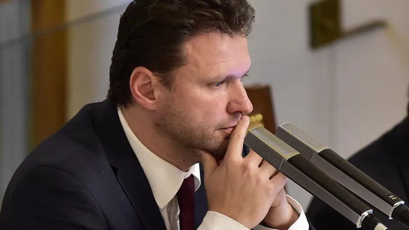 Předseda sněmovny Radek Vondráček (ANO)
