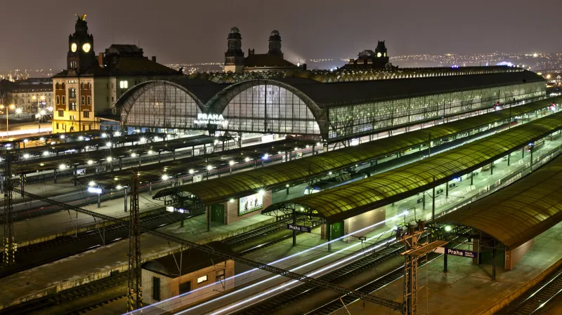 Hlavní nádraží v Praze