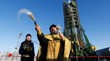 Z Bajkonuru odstartovala kosmická loď s novou posádkou ISS