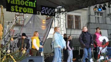 Vánoční strom - archivní fotografie