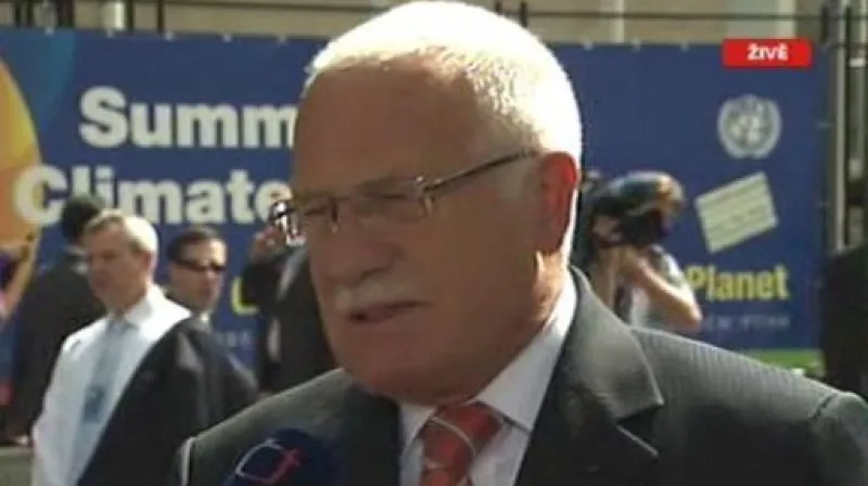 Rozhovor s Václavem Klausem v New Yorku