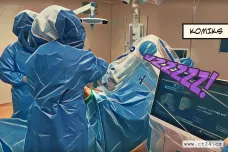 Čeští lékaři provedli výměnu kolene pomocí robota