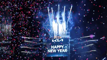 Ohňostroj v New Yorku