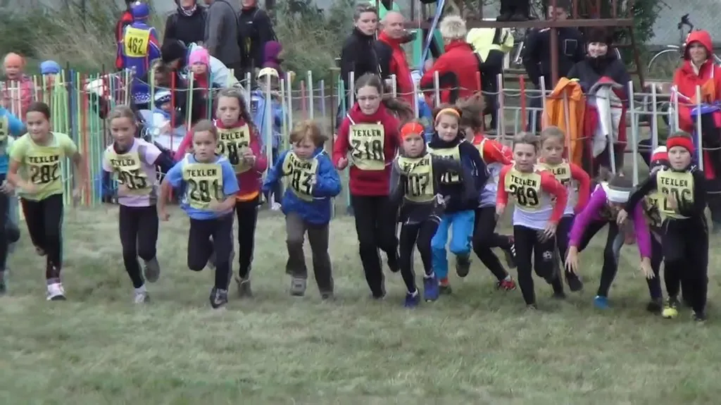 Malí běžci na startu