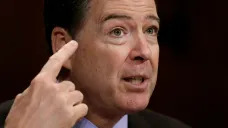James Comey během slyšení v Kongresu