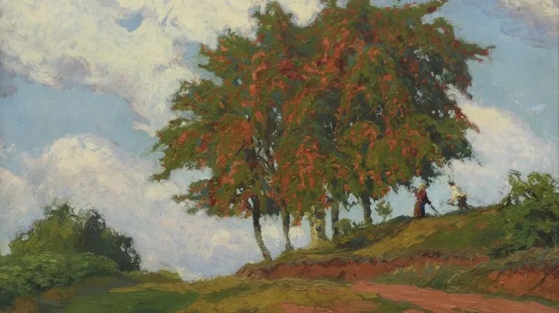 Z výstavy Krajina mého srdce (Smetanova výtvarná Litomyšl)