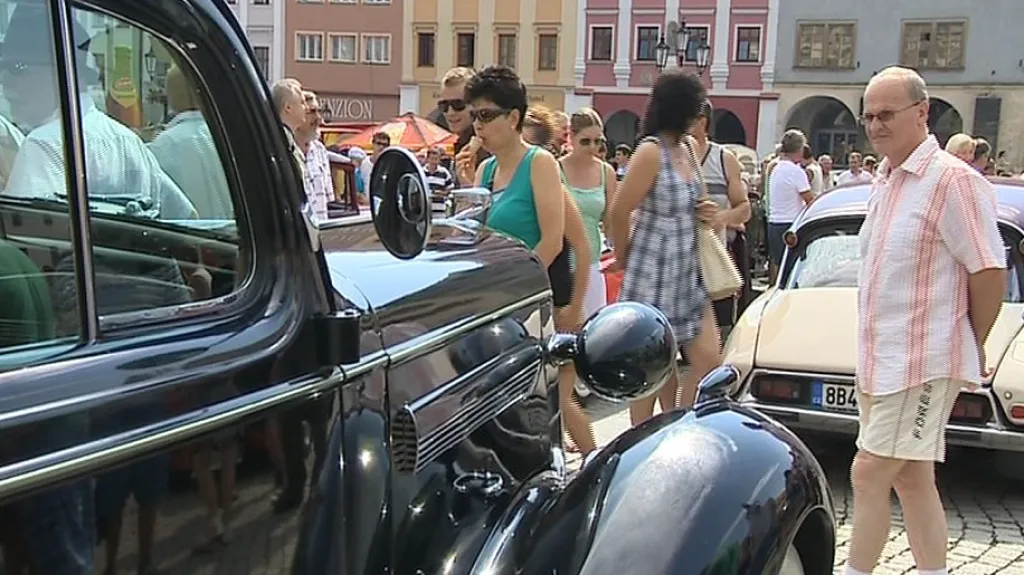 Sraz veteránů v Kroměříži