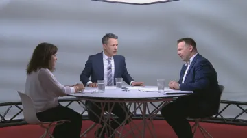 Nedělní debata: Martin Baxa (ODS) a Jaroslava Pokorná Jermanová (ANO)